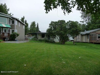 view from yard