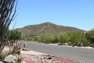 Front view of Lone Mountain