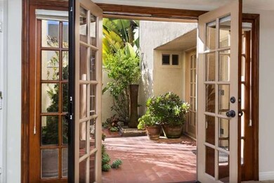 Front patio and entry way from Family Room
