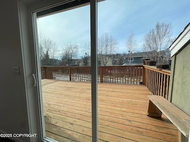 New deck door