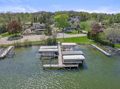 Drone View of Shared Pier