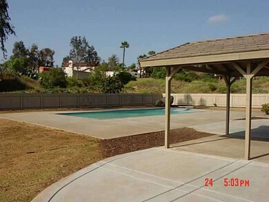 (area around pool inside fence is hydro-seeded)