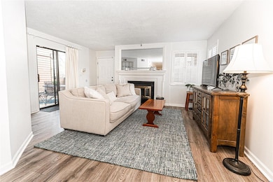 Open Floorplan and Wood-burning Fireplace