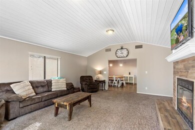 Dining to living room