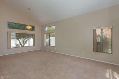Living & Dining Room W/Cathedral Ceiling
