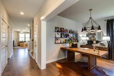 Large entry leading to study and first floor bedroom!