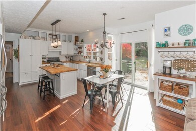 Custom Kitchen cabinets and butcher block countertops