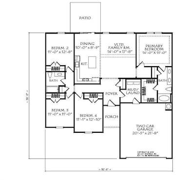 View of floor plan / room layout