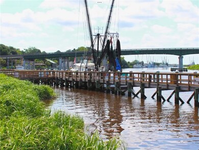 Shrimp boats on the Darien River