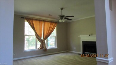 Living room view from hallway