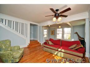 Living room & front entry.