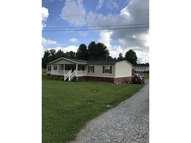 Large front yard