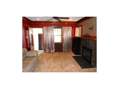 Living Room. Open floor plan from the kitchen to t