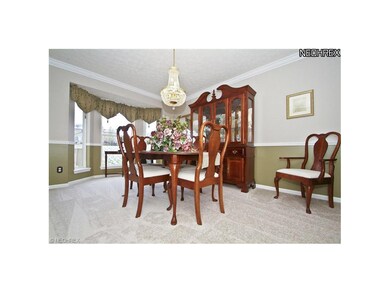 Beautiful Dining Room with Bay Window