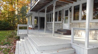 back deck with a view