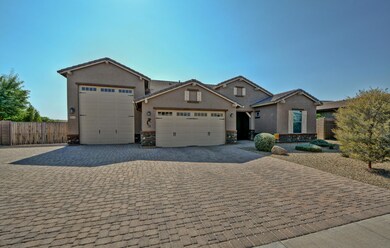 Pavers in driveway & back patio