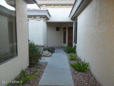 Lovely courtyard entrance