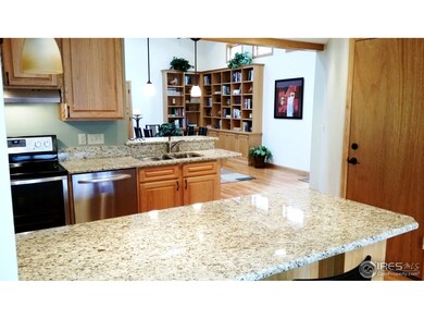 Kitchen looking into Dining Room