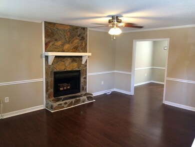 Family room to dining room view