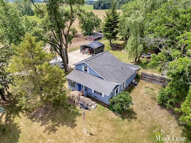 Ariel View of Home