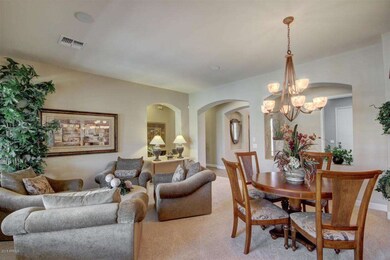 Another view of dining & living room.