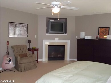 Master Bedroom - Master bedroom with fireplace!