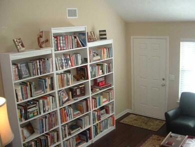 Built in Bookcase.
