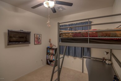 Spacious bedroom