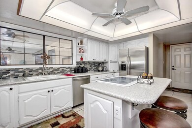 Delightful Kitchen is light & bright