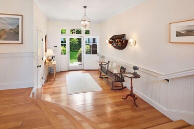 Main house entry