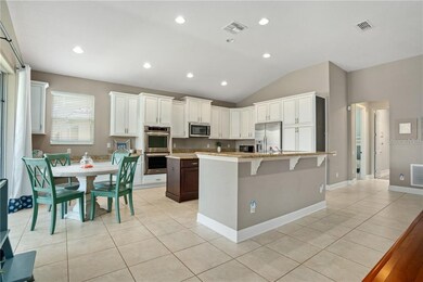 Kitchen and breakfast nook..
