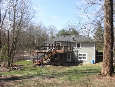 Walk out basement and nice deck for entertaining.