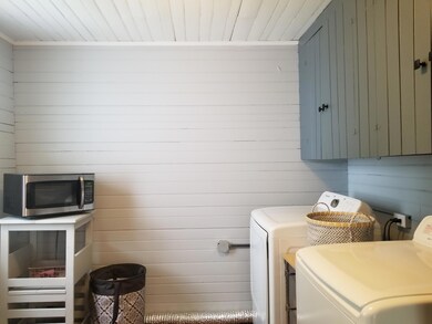 Pantry and laundry area