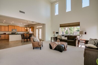 Clerestory windows give lots of light