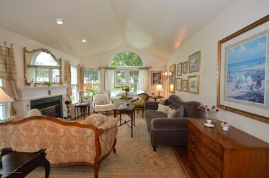 LIVING ROOM WITH HARDWOOD FLOORS