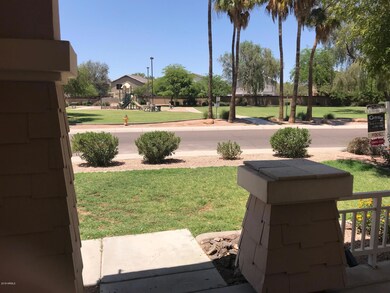 From the front door