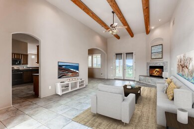 Living Room Virtual Staging