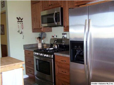 Custom wood cabinets with stainless appliances, ga
