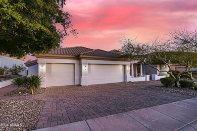 Front Garage-Sunset