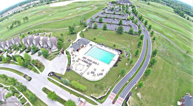 Aerial of Pool