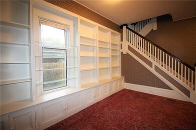 Library with beautiful built ins