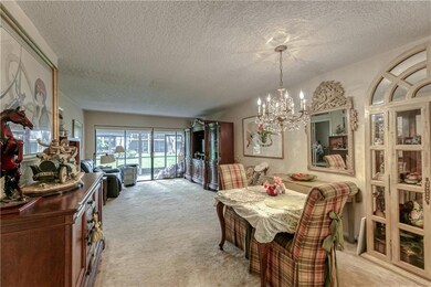 Dining room and living room is large and spacious