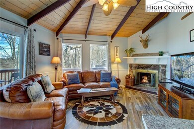 Cozy Wood Burning Fireplace