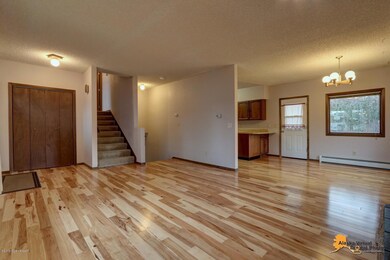 Living Room w/Hickory Flooring