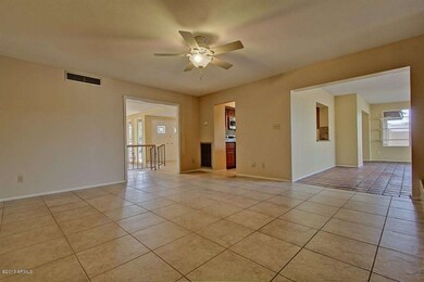 looking from family room to run room and