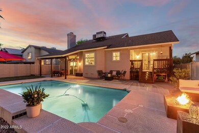 Backyard oasis