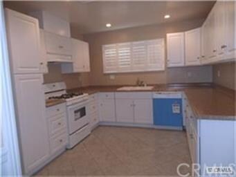 Brand new Kitchen with tile floor