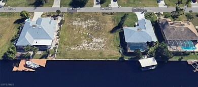 Aerial view from the water