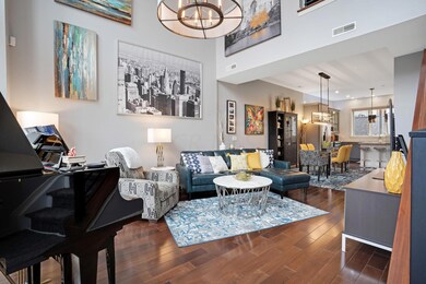 Two Story Living Room