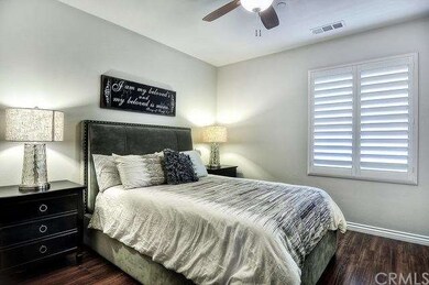 Beautiful master bedroom, open the shutters to a h